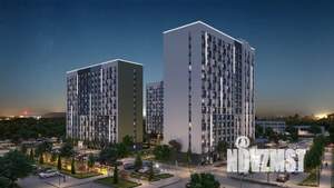 2-к квартира, сданный дом, 42м2, 3/16 этаж