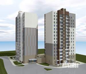 3-к квартира, строящийся дом, 72м2, 6/15 этаж