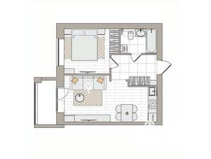 2-к квартира, вторичка, 43м2, 6/7 этаж