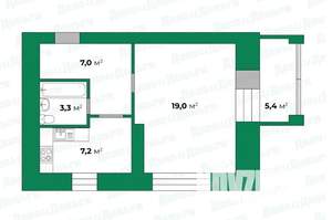 1-к квартира, вторичка, 37м2, 5/12 этаж
