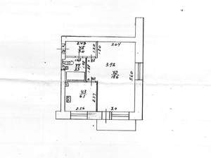 1-к квартира, вторичка, 31м2, 4/5 этаж