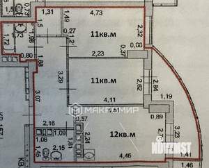 2-к квартира, вторичка, 58м2, 22/25 этаж