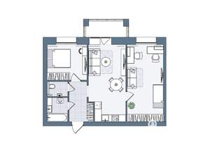 3-к квартира, вторичка, 66м2, 6/6 этаж