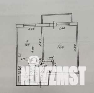 1-к квартира, вторичка, 35м2, 3/5 этаж