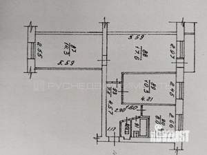 3-к квартира, вторичка, 59м2, 4/5 этаж