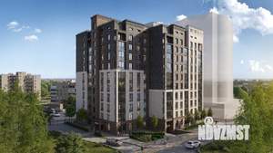 2-к квартира, строящийся дом, 81м2, 9/9 этаж