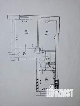 2-к квартира, вторичка, 50м2, 5/5 этаж
