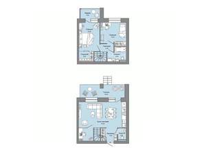2-к квартира, строящийся дом, 81м2, 1/4 этаж