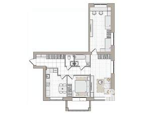 3-к квартира, вторичка, 84м2, 2/7 этаж