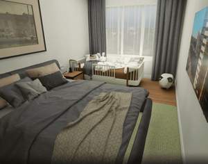 3-к квартира, вторичка, 80м2, 11/17 этаж