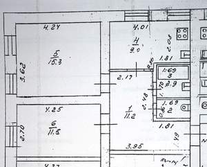 2-к квартира, вторичка, 51м2, 3/3 этаж