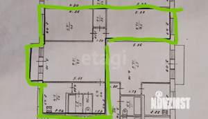 3-к квартира, вторичка, 58м2, 2/5 этаж