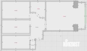 4-к квартира, вторичка, 92м2, 4/5 этаж