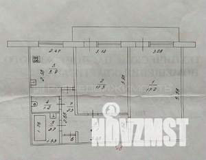 2-к квартира, вторичка, 48м2, 3/5 этаж