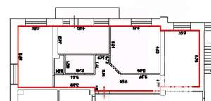 3-к квартира, вторичка, 75м2, 3/3 этаж