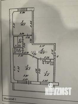 2-к квартира, вторичка, 50м2, 2/5 этаж