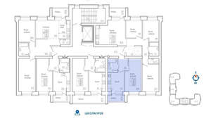1-к квартира, вторичка, 35м2, 2/12 этаж