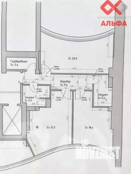 3-к квартира, вторичка, 90м2, 22/22 этаж