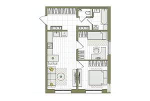 3-к квартира, вторичка, 51м2, 11/17 этаж