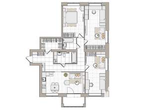 4-к квартира, вторичка, 110м2, 6/6 этаж