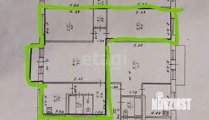 3-к квартира, вторичка, 58м2, 2/5 этаж