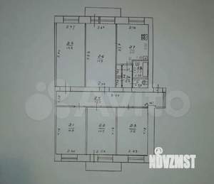 4-к квартира, вторичка, 88м2, 5/5 этаж