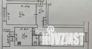 2-к квартира, вторичка, 51м2, 2/5 этаж