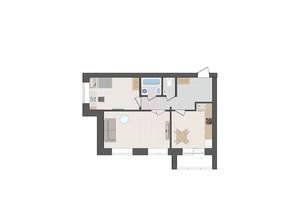 2-к квартира, вторичка, 58м2, 7/9 этаж