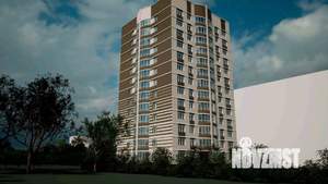 2-к квартира, строящийся дом, 53м2, 2/13 этаж