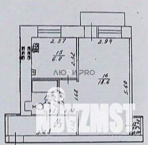 1-к квартира, вторичка, 33м2, 3/4 этаж