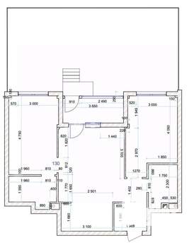 3-к квартира, вторичка, 86м2, 2/8 этаж