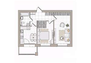 2-к квартира, вторичка, 56м2, 4/7 этаж