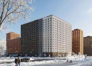 2-к квартира, вторичка, 53м2, 10/17 этаж