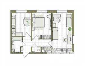 2-к квартира, вторичка, 59м2, 11/17 этаж