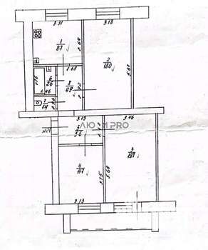 3-к квартира, вторичка, 73м2, 3/5 этаж