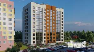 3-к квартира, строящийся дом, 78м2, 9/10 этаж