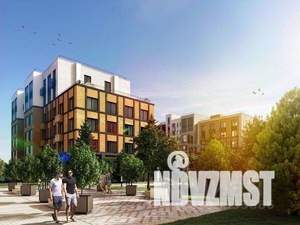 2-к квартира, строящийся дом, 75м2, 7/8 этаж