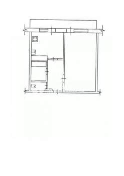1-к квартира, вторичка, 33м2, 1/5 этаж