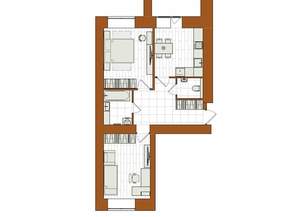 2-к квартира, вторичка, 60м2, 5/12 этаж