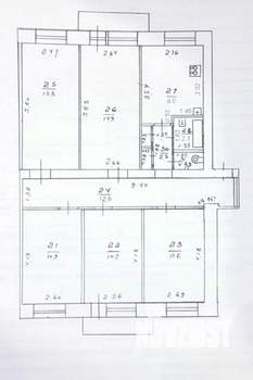 5-к квартира, вторичка, 89м2, 5/5 этаж