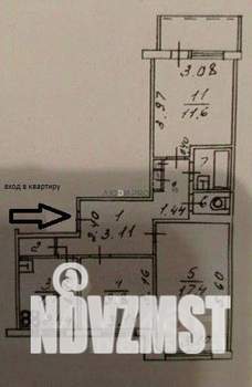 3-к квартира, вторичка, 63м2, 1/9 этаж