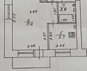 1-к квартира, вторичка, 31м2, 3/4 этаж