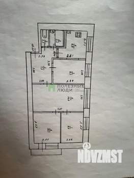 3-к квартира, вторичка, 60м2, 5/5 этаж