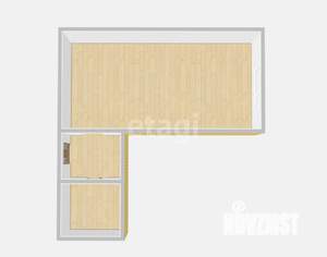 Студия квартира, вторичка, 27м2, 13/17 этаж