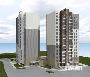 1-к квартира, строящийся дом, 42м2, 13/15 этаж