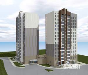 3-к квартира, строящийся дом, 74м2, 9/15 этаж