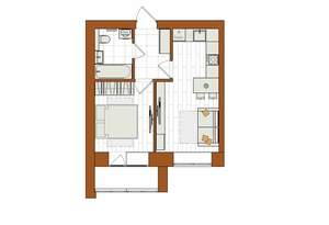 2-к квартира, вторичка, 36м2, 9/12 этаж