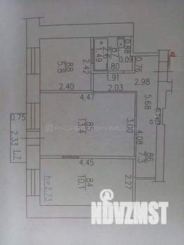 2-к квартира, вторичка, 40м2, 2/4 этаж