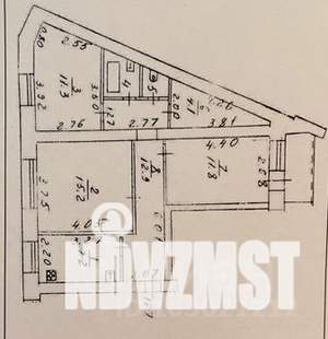 3-к квартира, вторичка, 66м2, 9/10 этаж