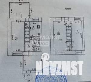 3-к квартира, вторичка, 67м2, 2/2 этаж